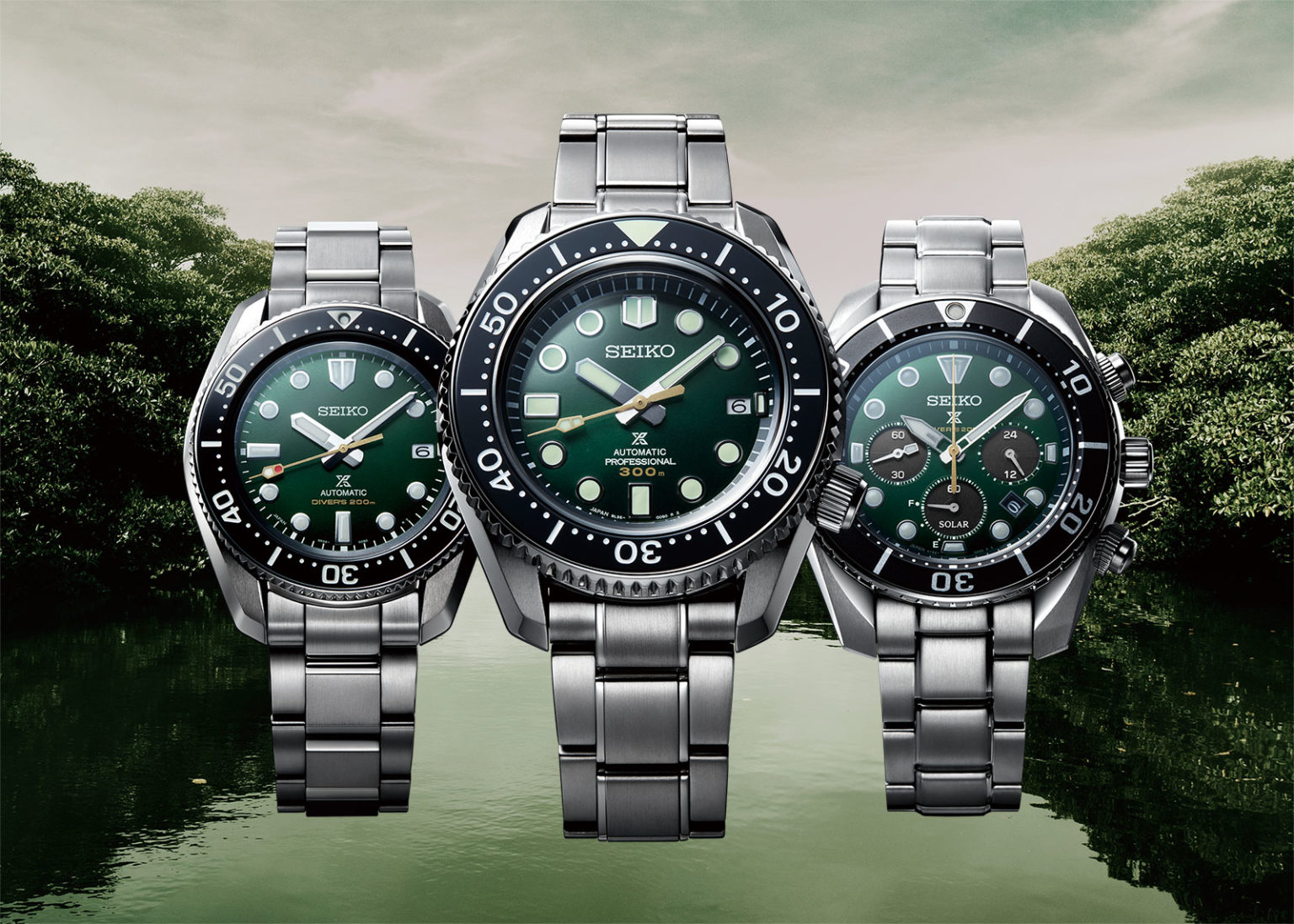 Seiko Unveils the Forest-Green Prospex Anniversary Divers | SJX Watches