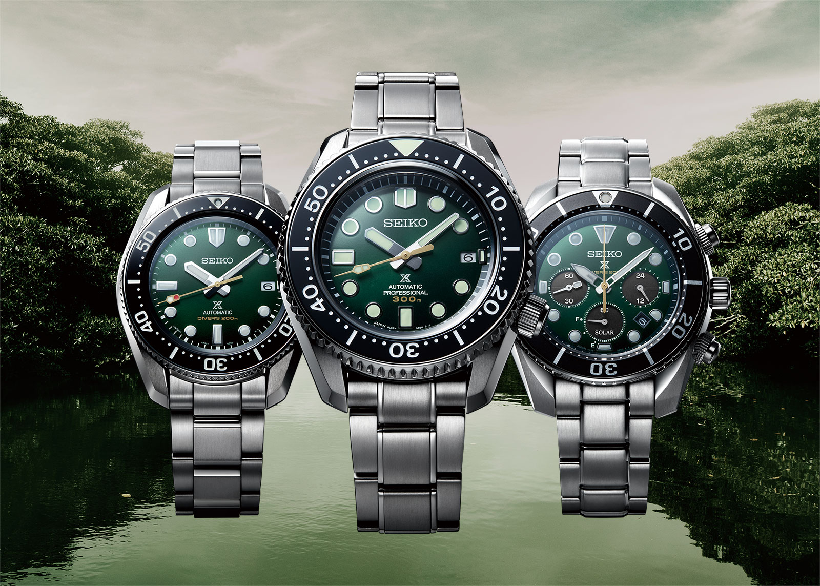 Aas Melbourne Oefening Seiko Unveils the Forest-Green Prospex Anniversary Divers | SJX Watches