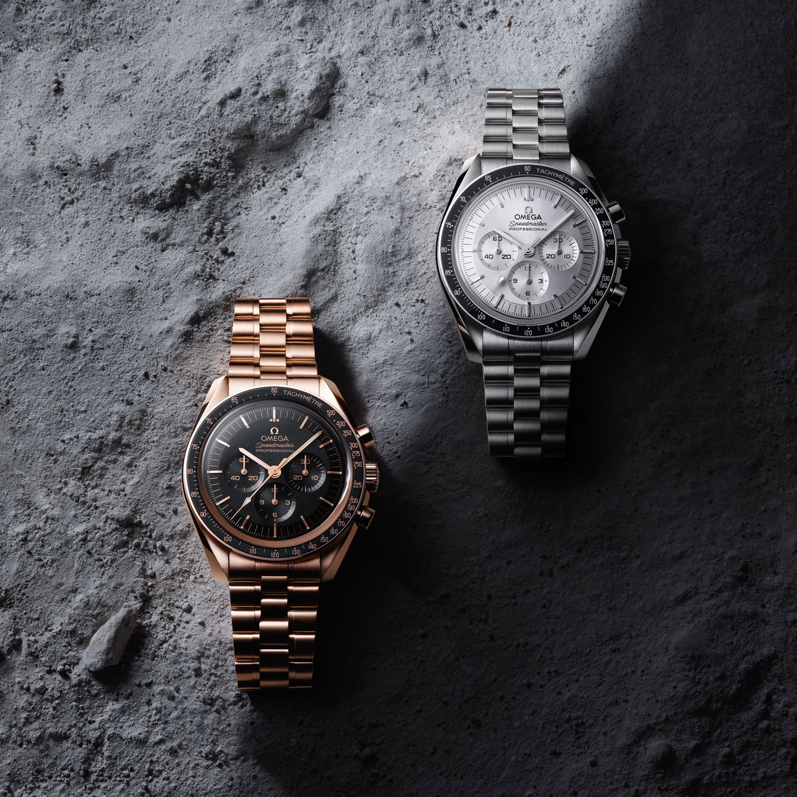 omega moon watch water resistance
