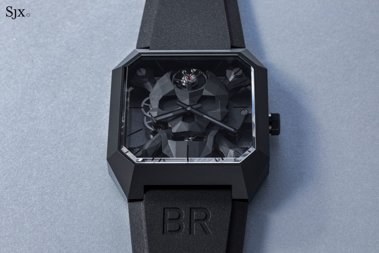 Up Close: Bell & Ross BR 01 Cyber Skull | SJX Watches