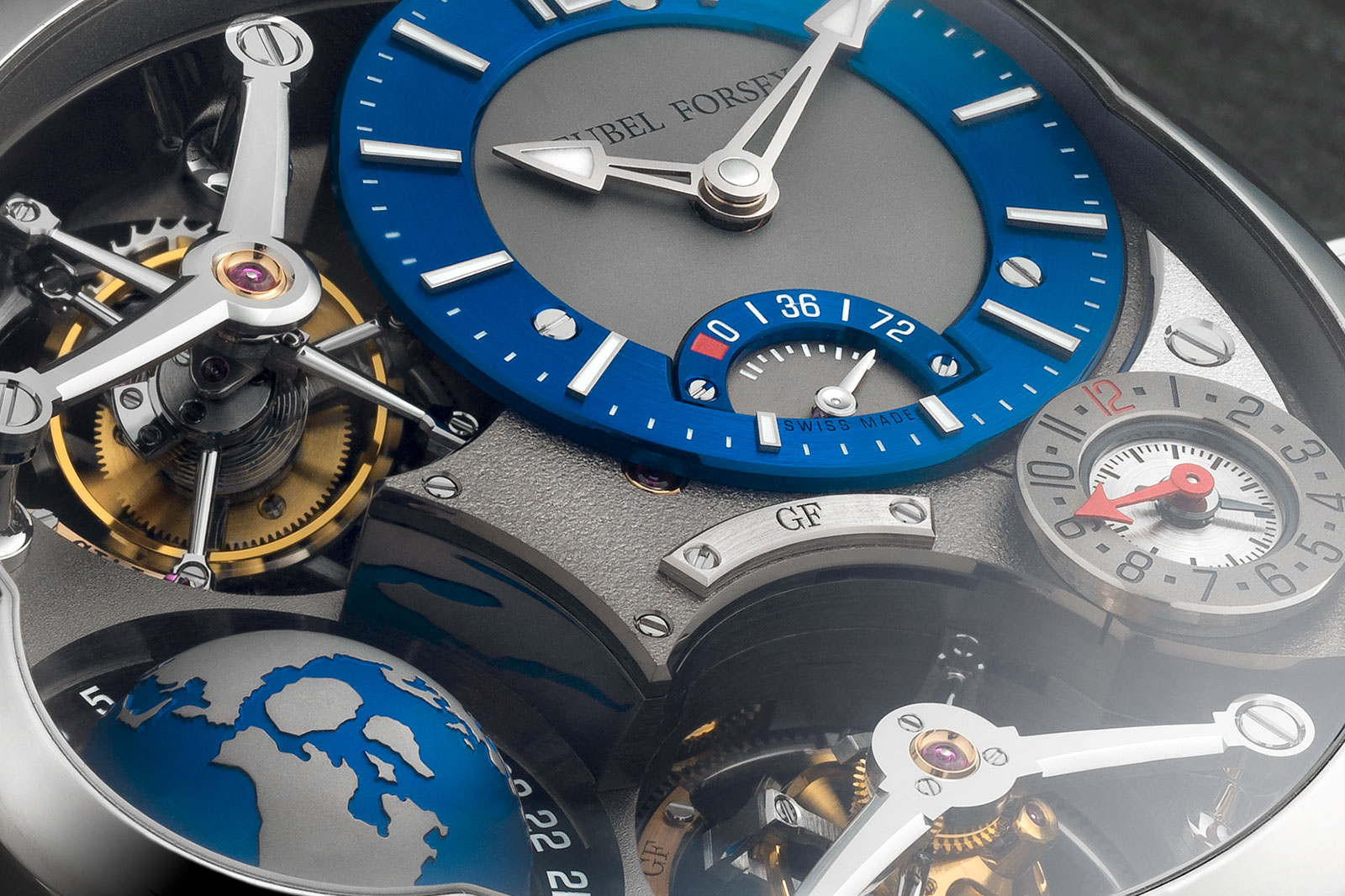 Greubel forsey gmt hot sale quadruple tourbillon