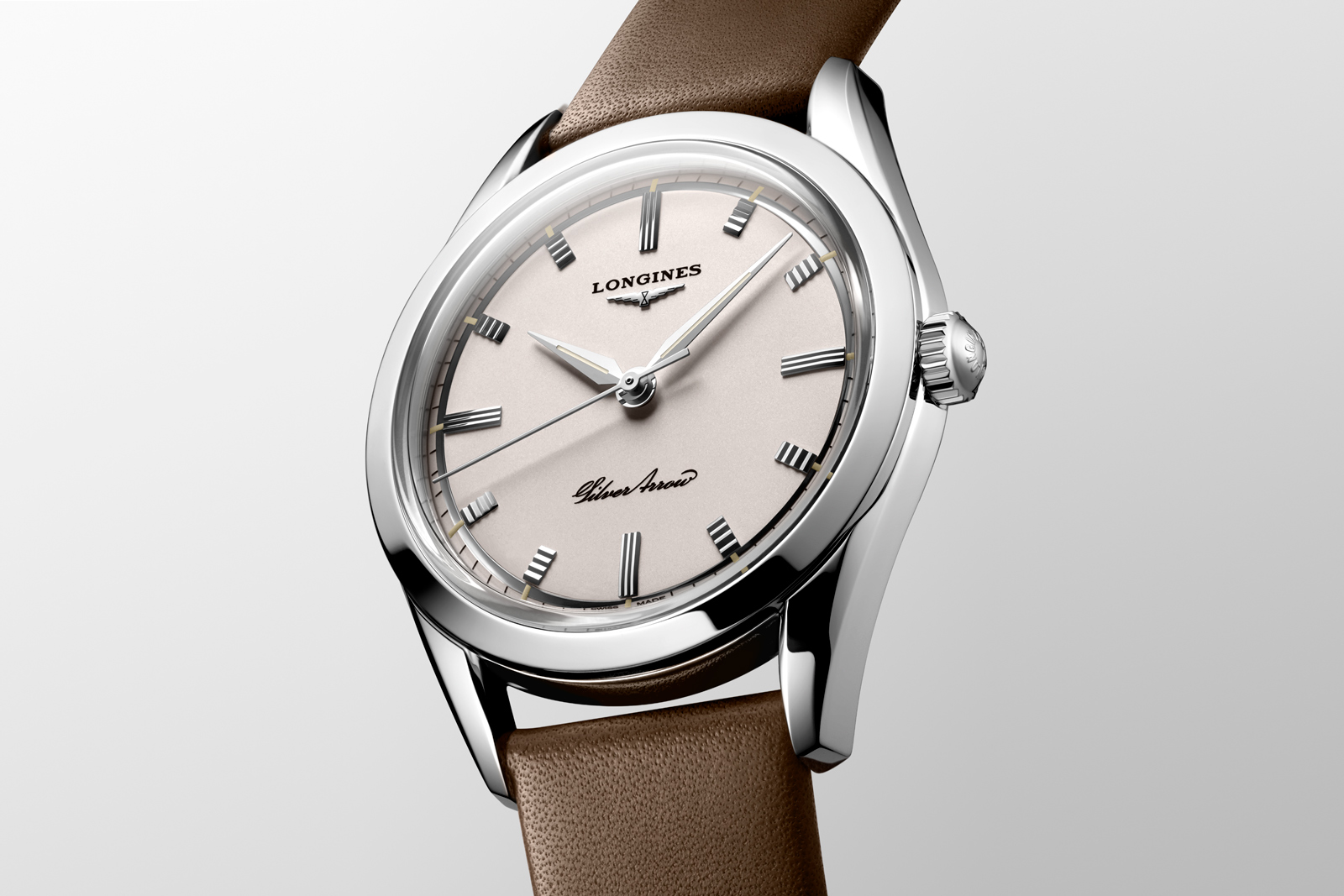 Longines silver online