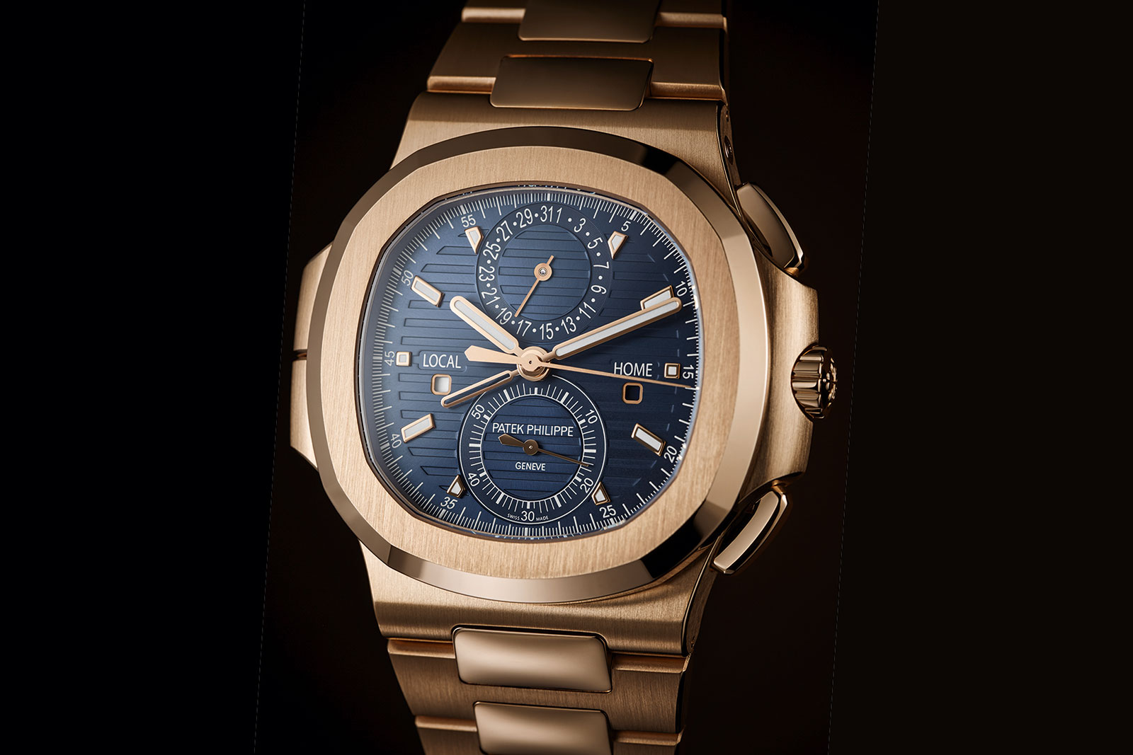 Patek nautilus travel time on sale chronograph