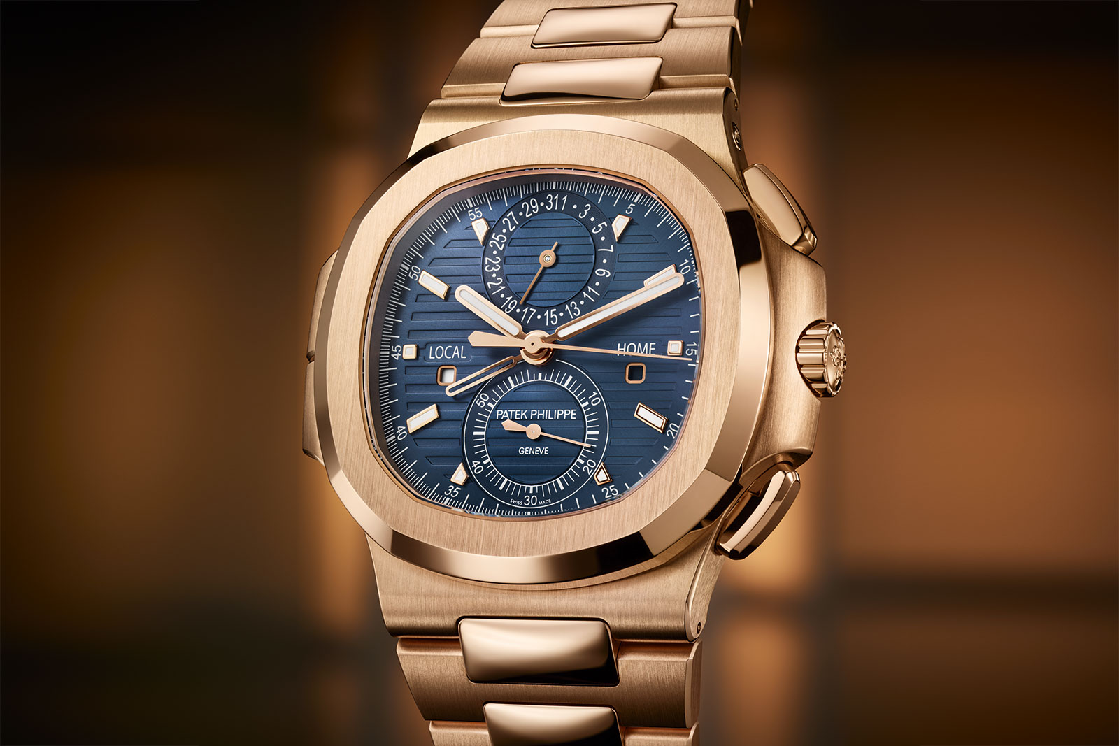 Patek Philippe Unveils the Nautilus Chronograph Ref. 5990/1R in Rose ...