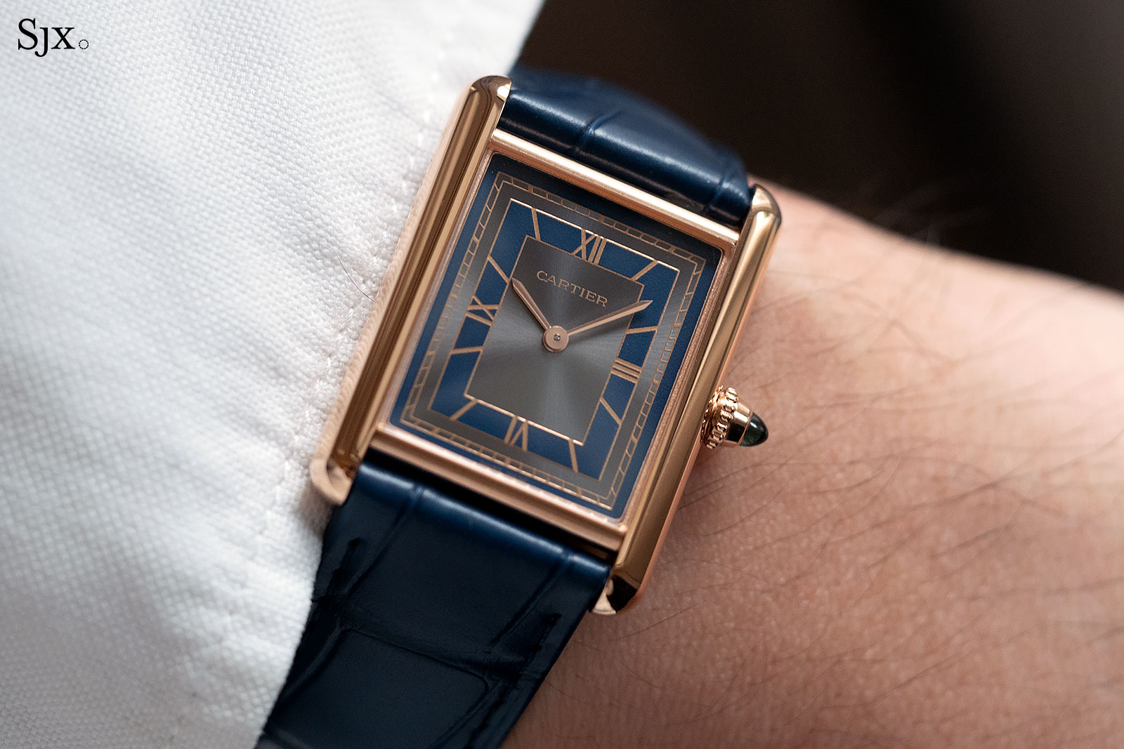 Cartier Tank Louis Cartier Watch, Small Model, Manual Winding, Rose Gold