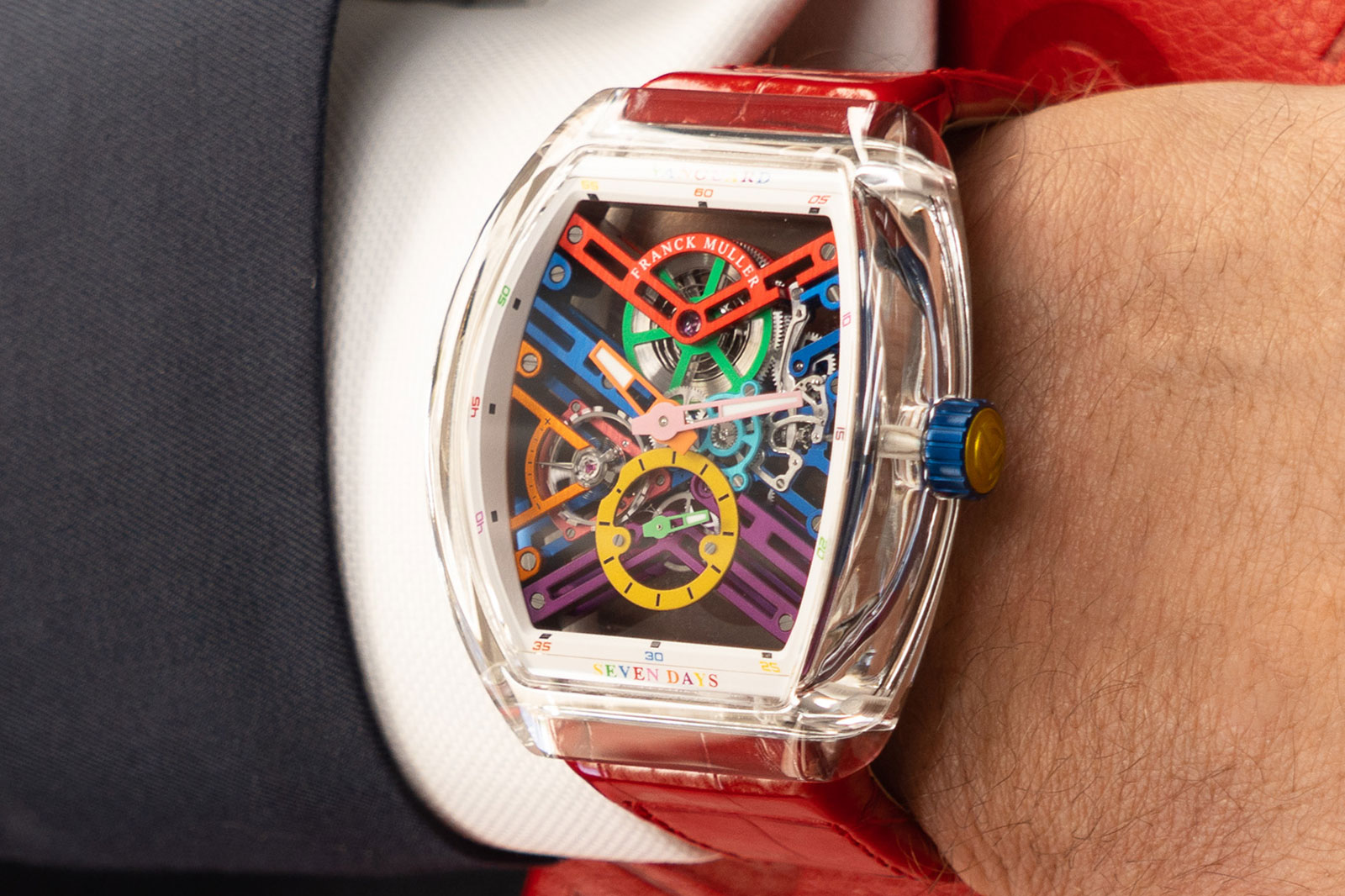 Franck Muller Introduces the Vanguard Skeleton Sapphire SJX Watches