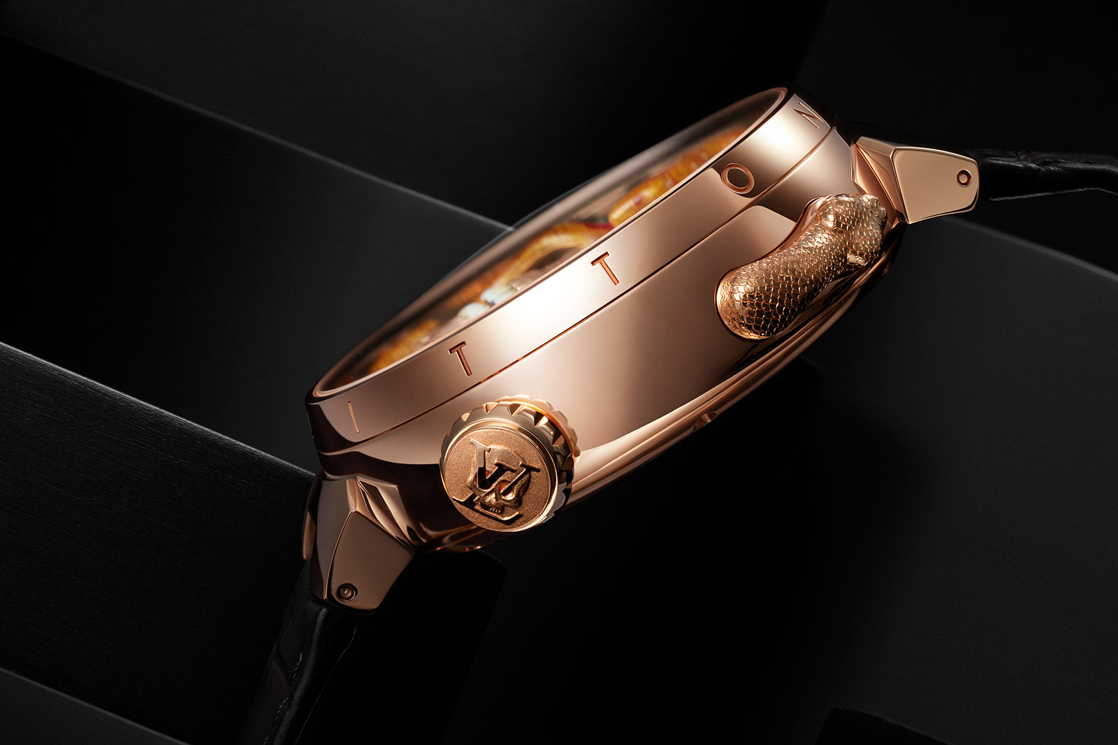 Louis Vuitton Introduces the Tambour Carpe Diem Automaton Minute Repeater
