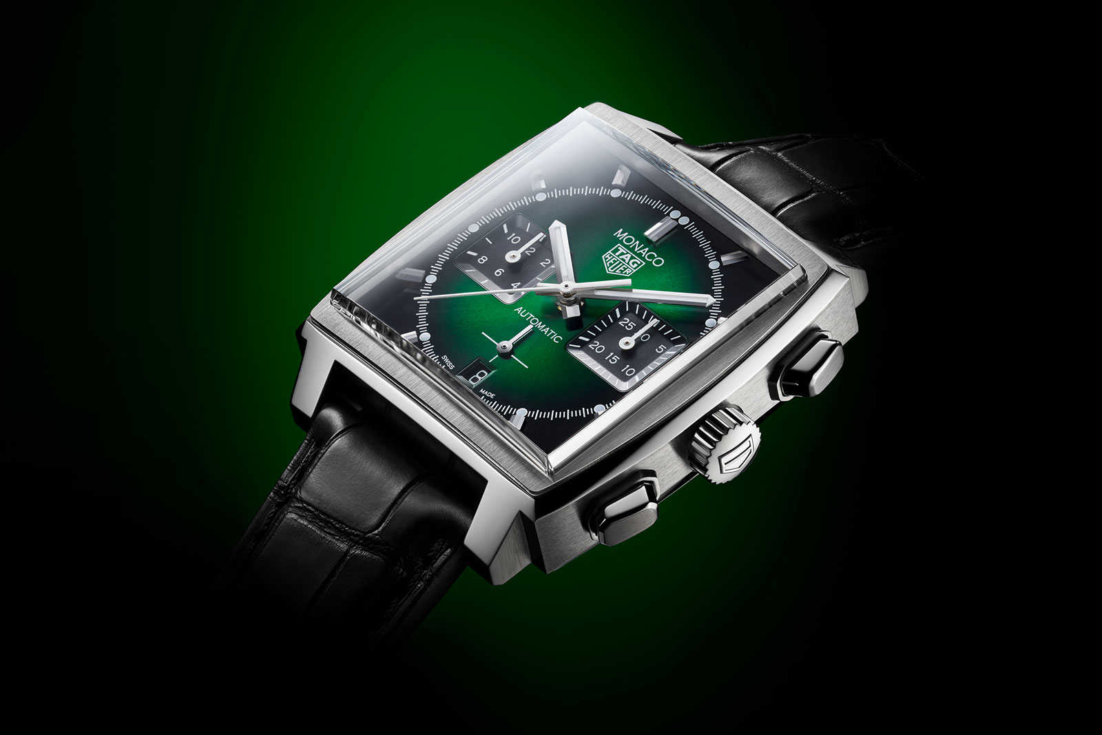 TAG Heuer Introduces the Monaco Green Dial SJX Watches