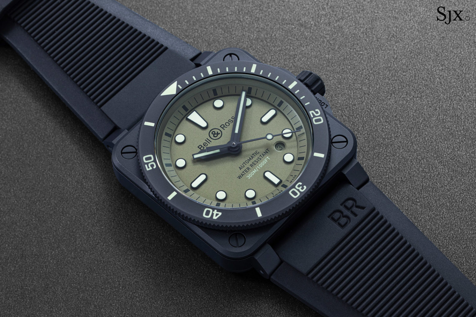 Hands-On: Bell & Ross BR 03-92 Diver Military | SJX Watches