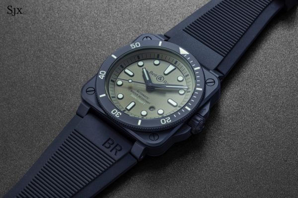 Hands-On: Bell & Ross BR 03-92 Diver Military | SJX Watches