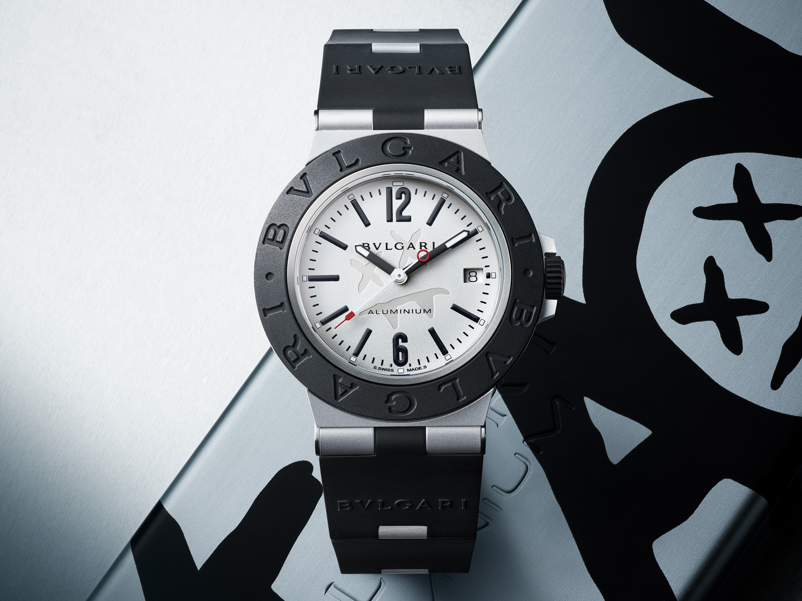 Bulgari Drops the Glow-in-the-Dark Aluminium Collab with DJ Steve Aoki |  SJX Watches