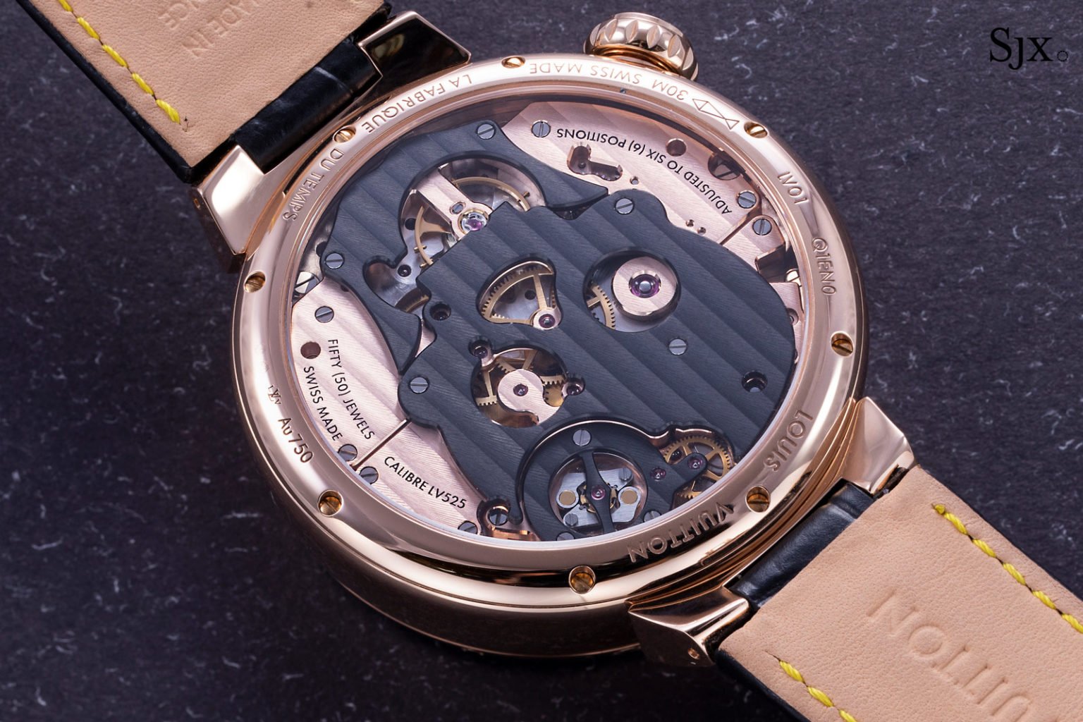 Up Close: Louis Vuitton Tambour Carpe Diem Automaton | SJX Watches