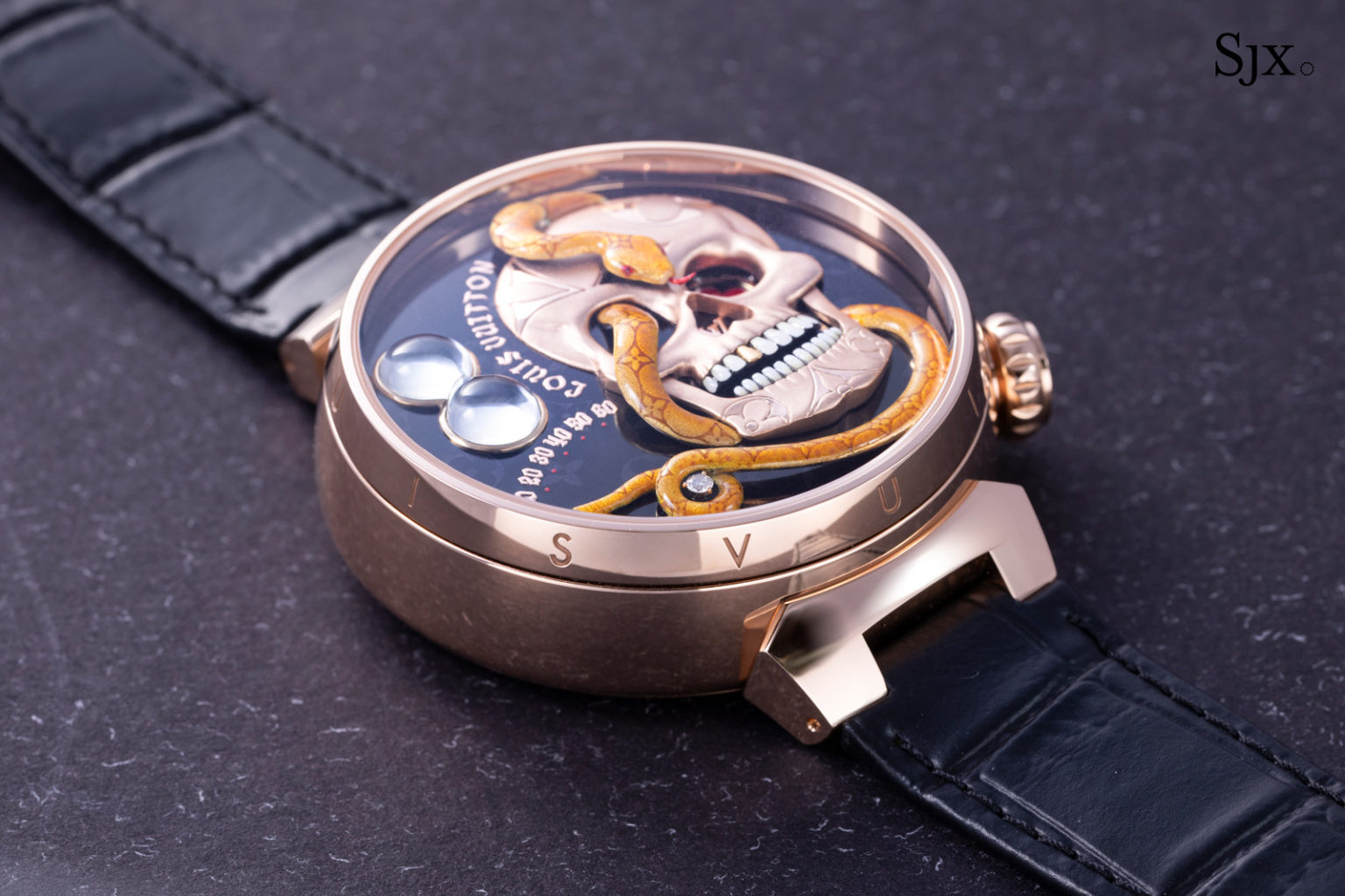 louis vuitton watch tambour carpe diem price