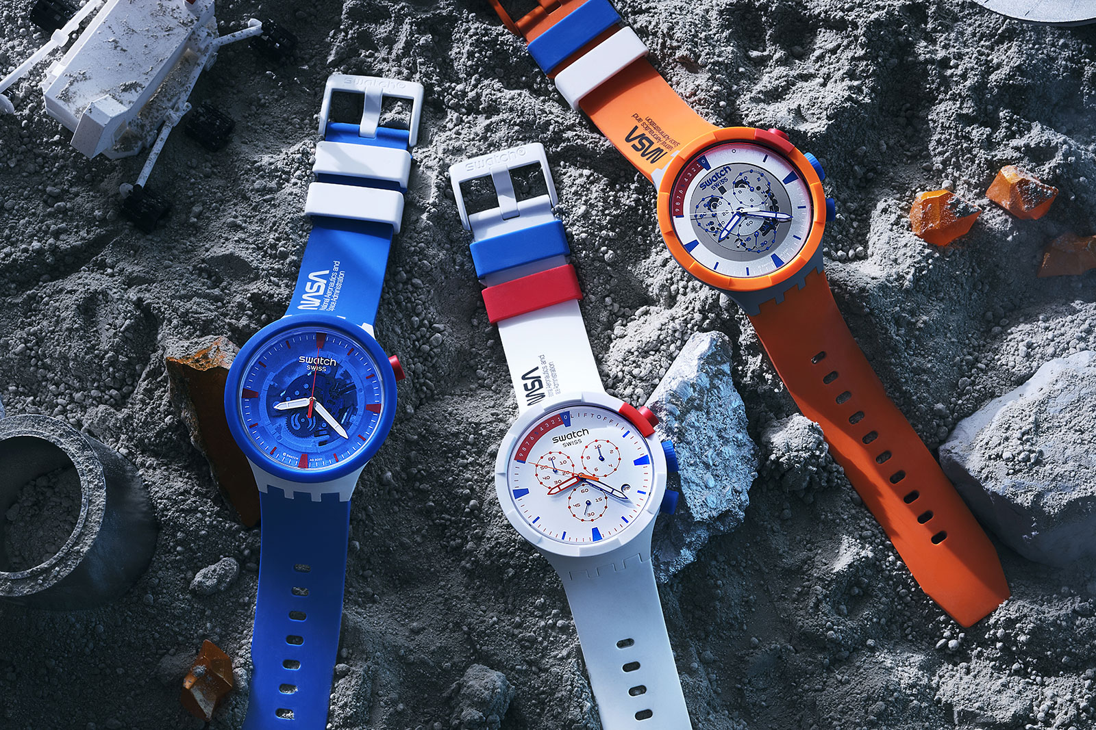 Swatch Watch Big Bold Chrono Extravehicular NASA SB04Z400 - Crivelli  Shopping