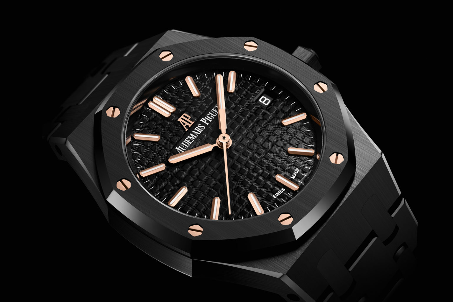 Audemars Piguet Unveils the Royal Oak 34 mm in Black Ceramic SJX Watches