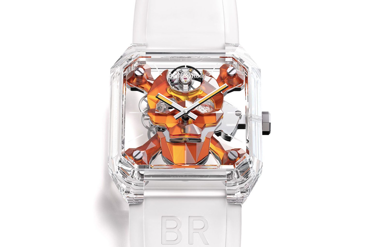 Only Watch 2021: Bell & Ross BR 01 Cyber Skull Sapphire | SJX Watches