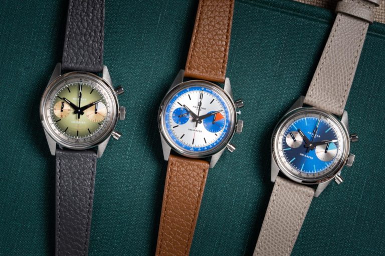 Massena Lab Refreshes the Uni-Racer with Fun Colours | SJX Watches