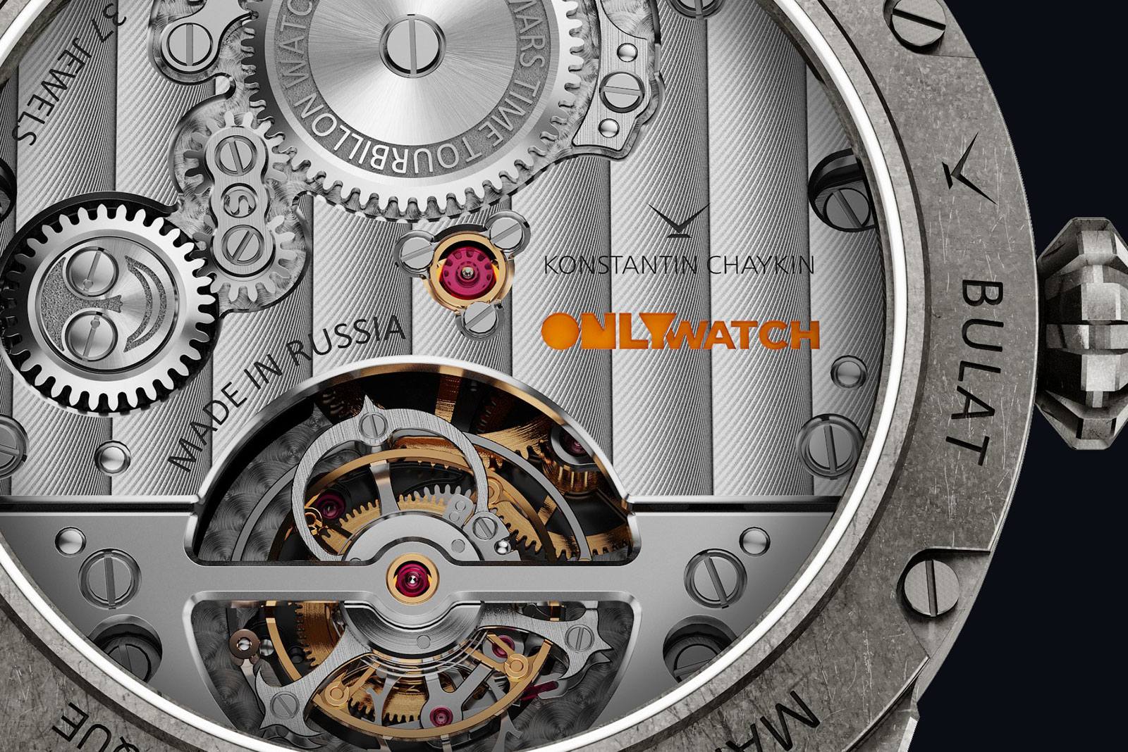 konstantin chaykin Martian Tourbillon Only Watch 2021 2