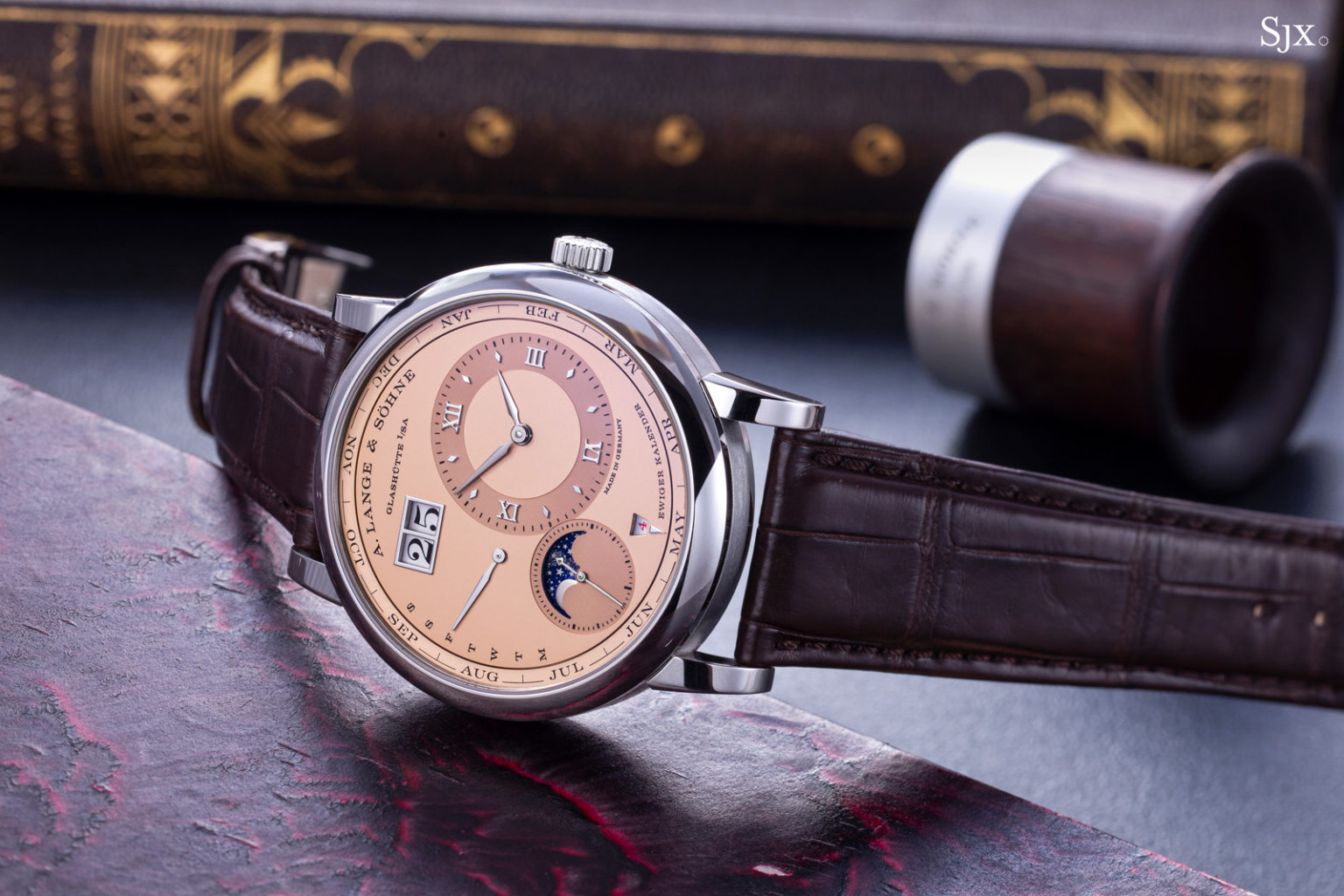 Lange 1 Perpetual Calendar Pink Gold