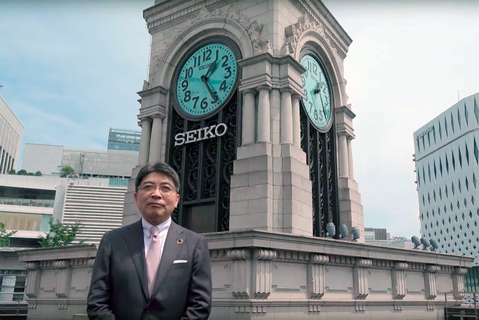 Seiko discount clock company