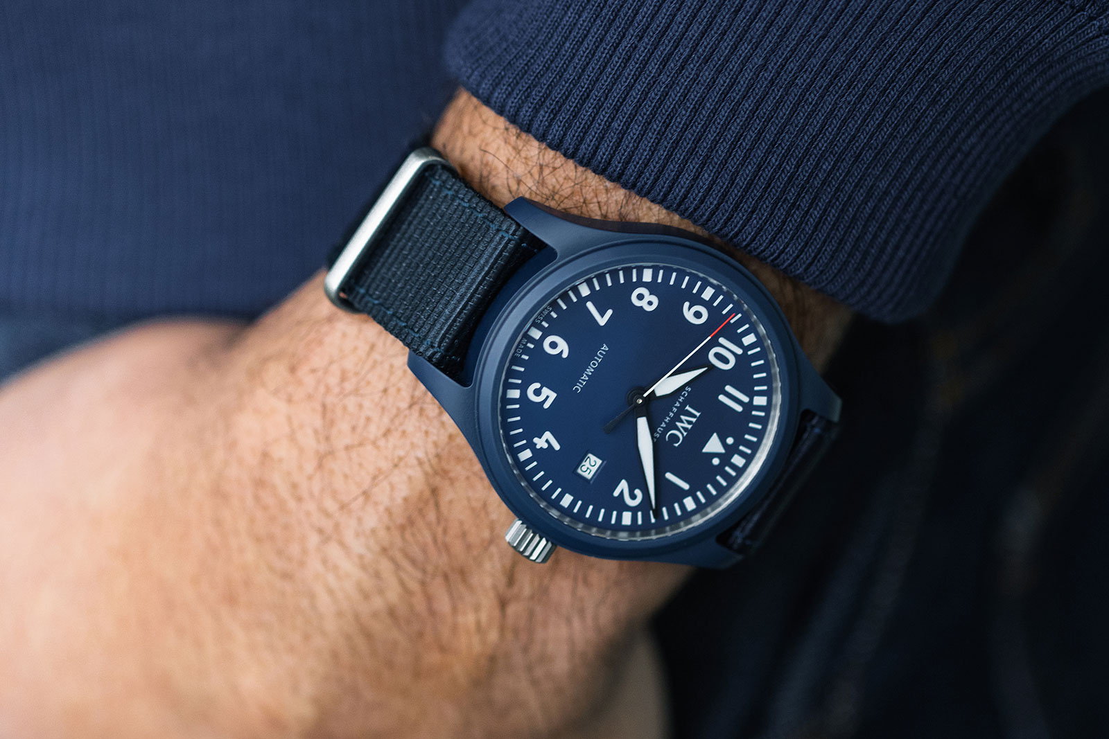 IWC Introduces the Pilot s Watch Laureus Edition 2021 in Blue