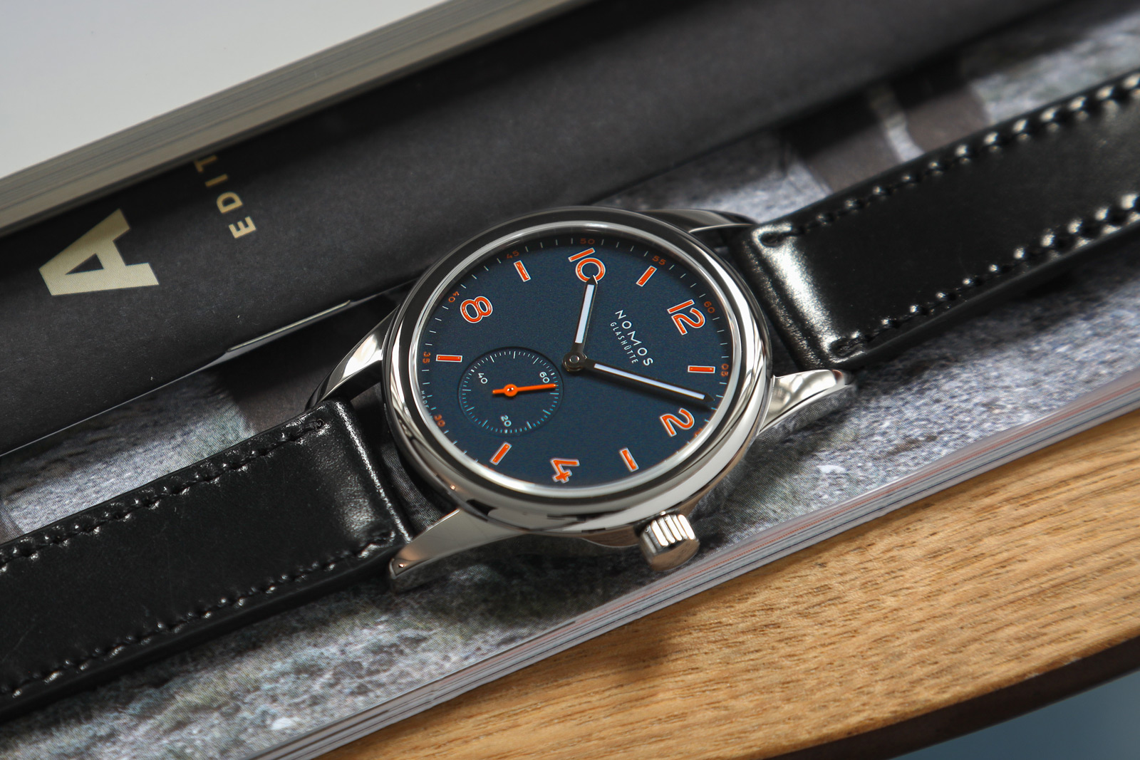 Nomos Introduces the Club 36 Blue for Ace Jewelers SJX Watches