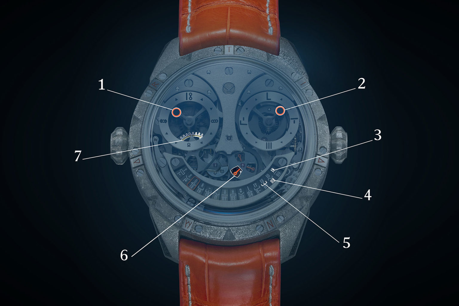 Up Close Konstantin Chaykin Martian Tourbillon “Only Watch 2021” SJX