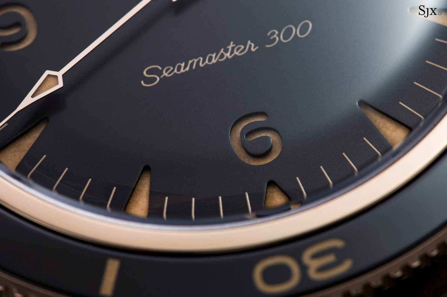 Up Close: Omega Seamaster 300 Bronze Gold | SJX Watches