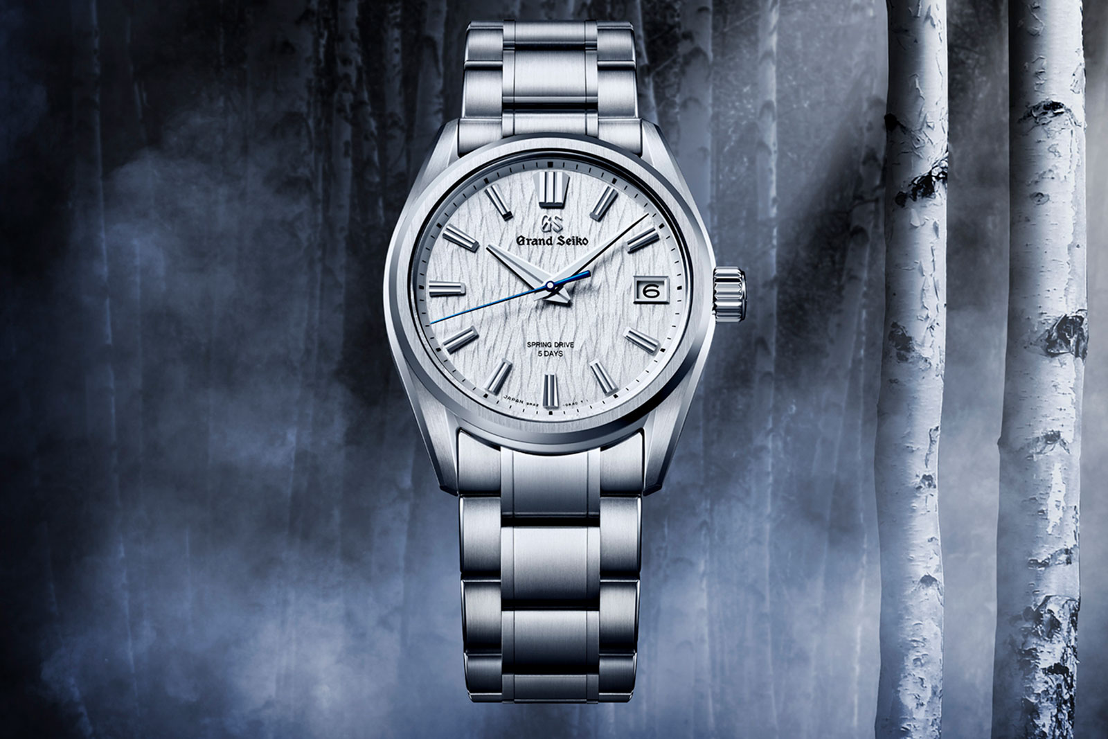 pence Sanselig delikatesse Grand Seiko Introduces the Spring Drive SLGA009 “White Birch” | SJX Watches