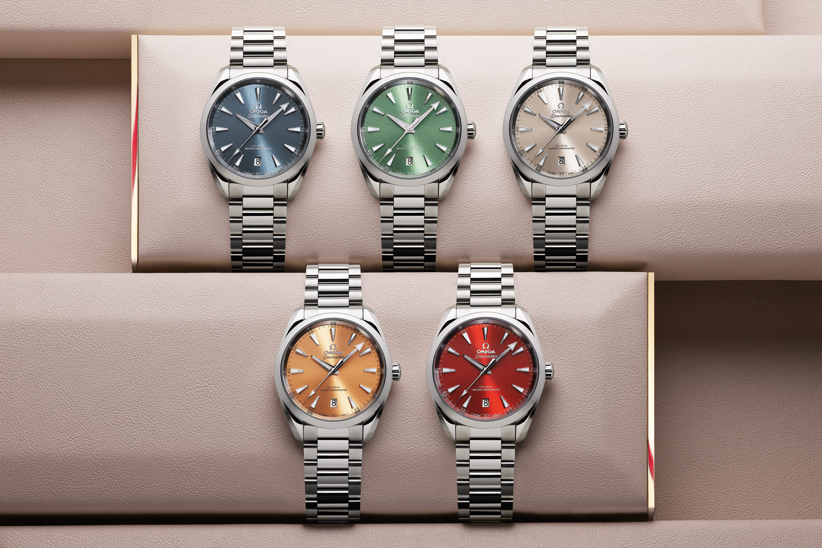 Omega Introduces the Aqua Terra in Bright Colours SJX Watches