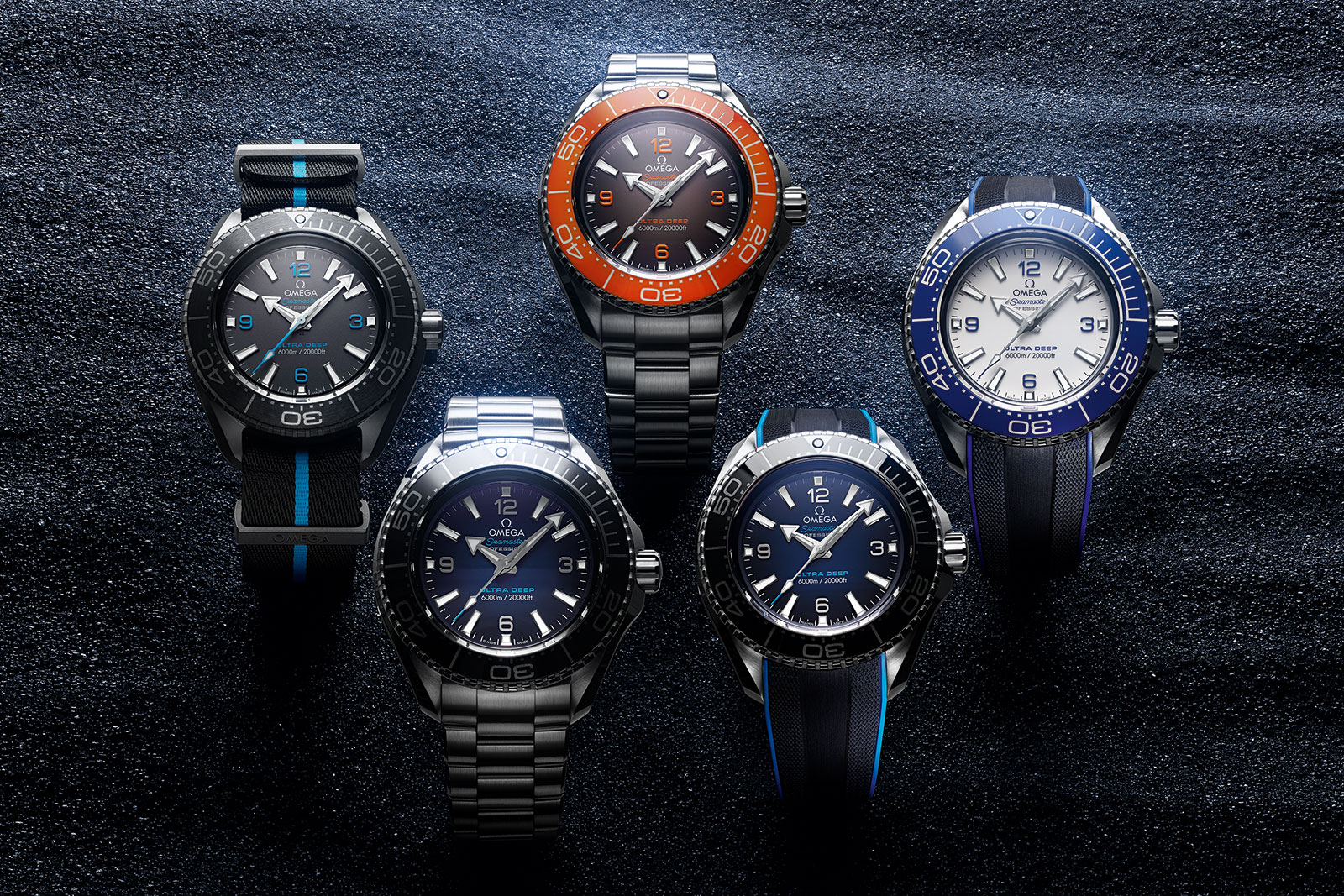 Omega Introduces the Planet Ocean Ultra Deep 6000 m SJX Watches