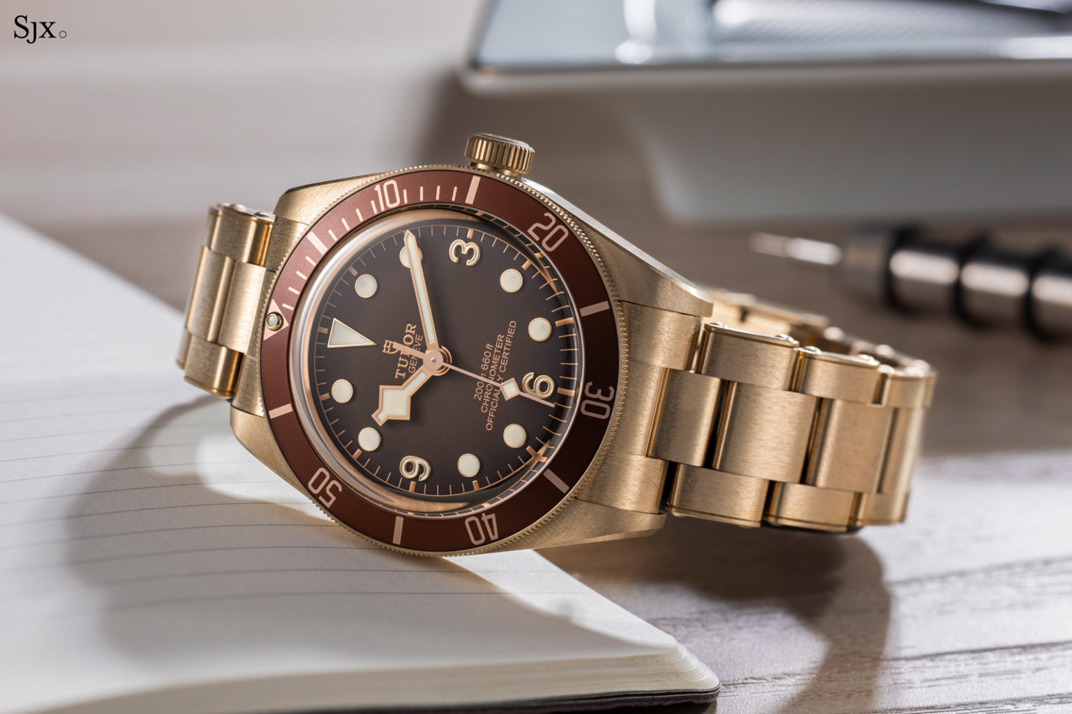 Up Close Tudor Black Bay FiftyEight Bronze SJX Watches