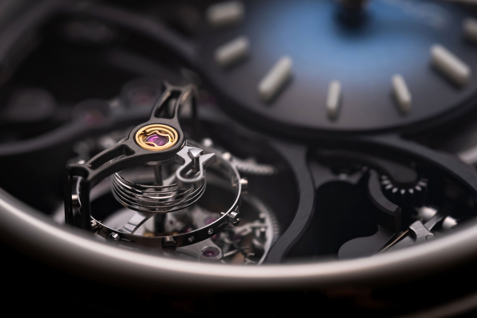 H. Moser & Cie. Introduces the Pioneer Cylindrical Tourbillon Skeleton |  SJX Watches