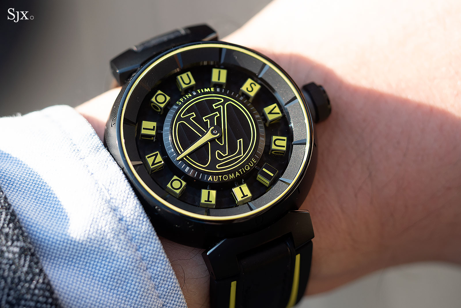 Louis Vuitton Tambour Spin Time Air Quantum: “Lit” Non-Traditional