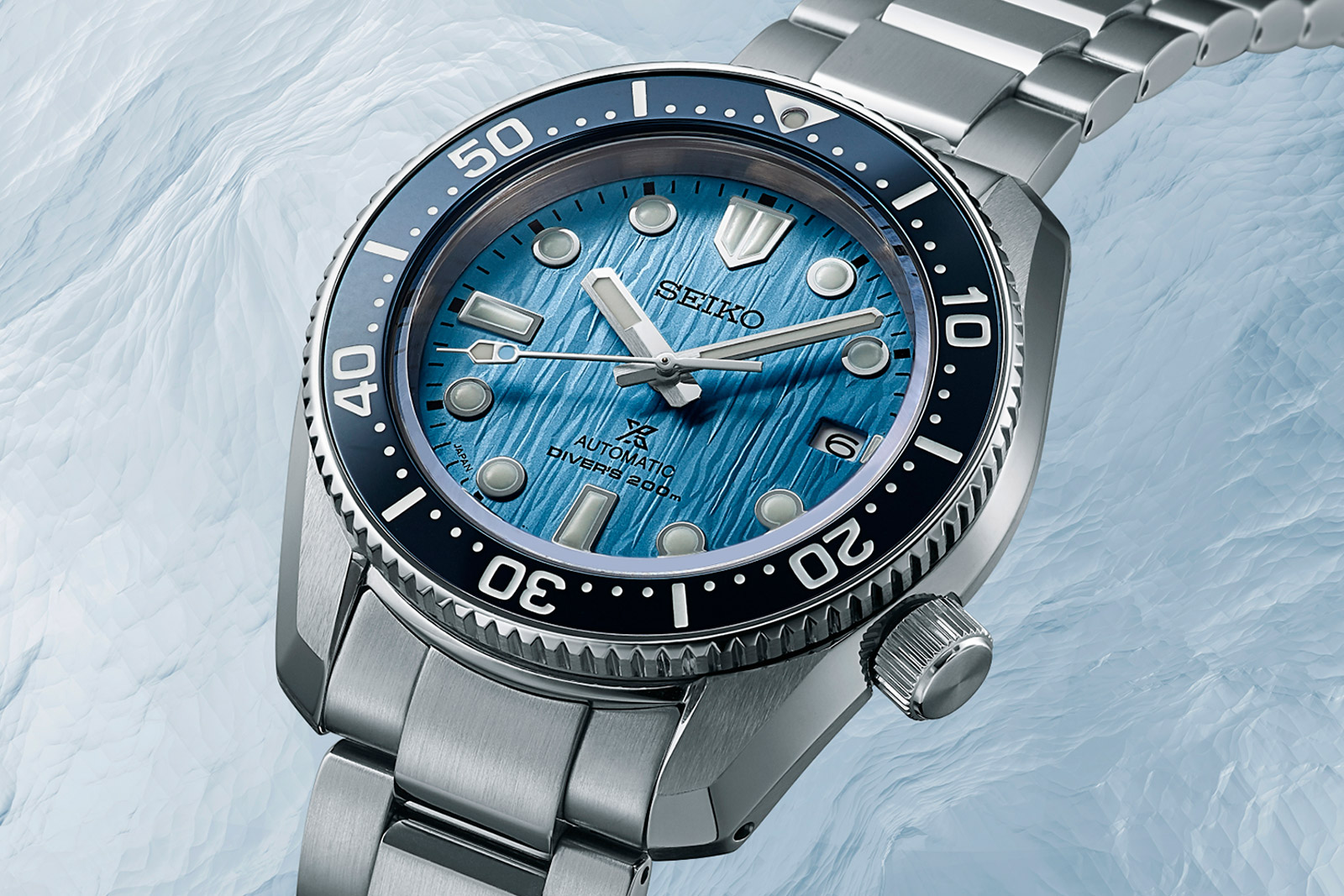Seiko Debuts Prospex Dive Watches with “Glacial Ice” Dials | SJX Watches