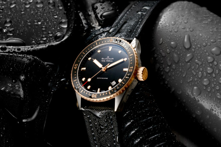 Blancpain Introduces The Fifty Fathoms Bathyscaphe In Titanium And ...