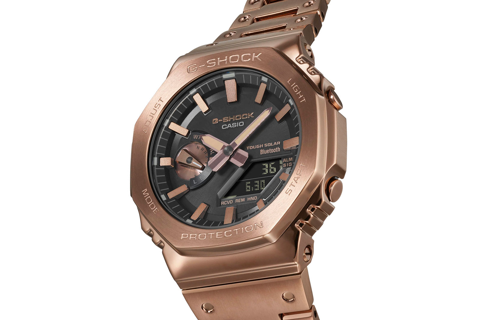 G-Shock Introduces the Full-Metal “Octagonal Bezel” GM-B2100 | SJX