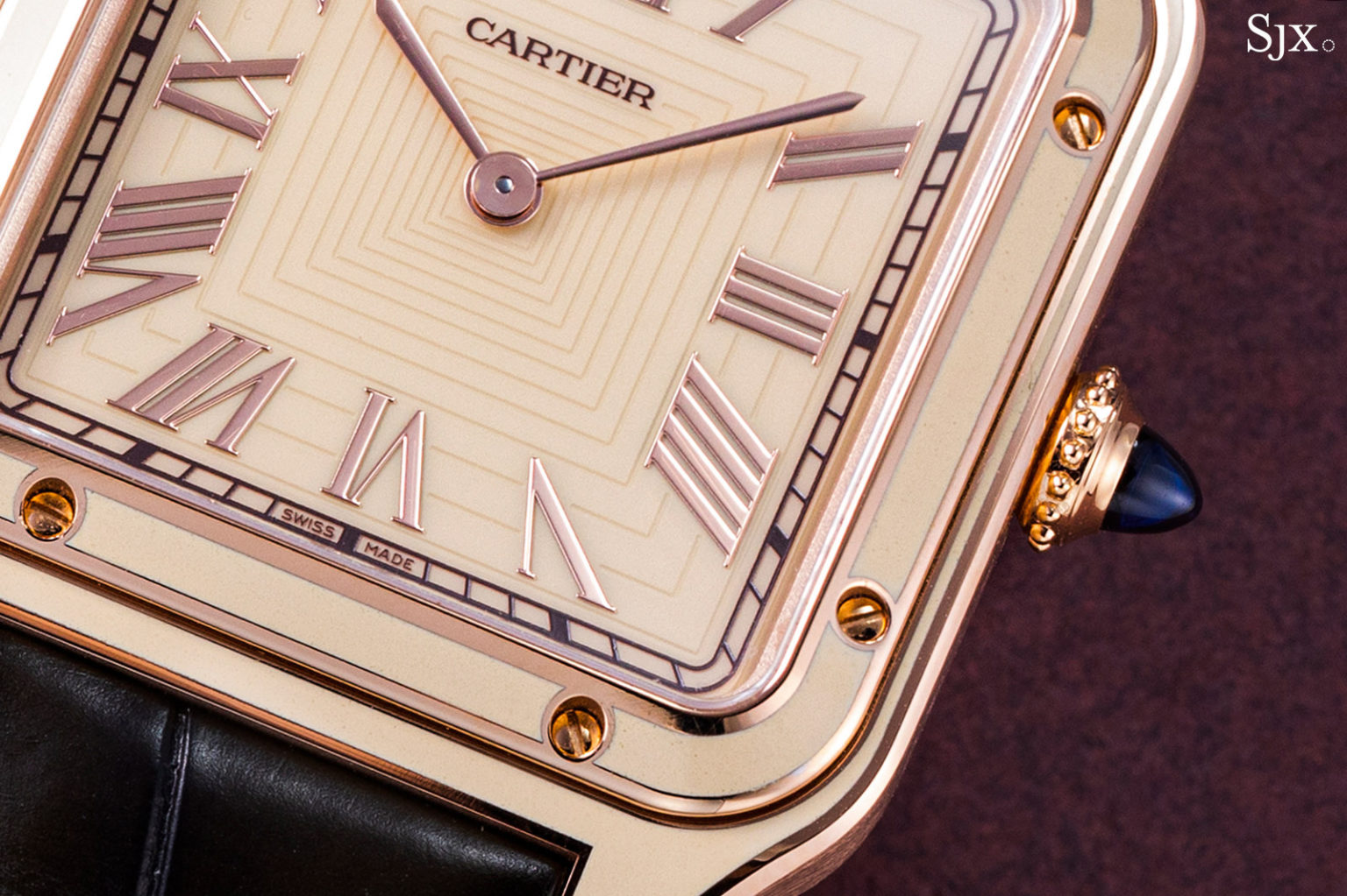 Hands On Cartier SantosDumont “Lacquered Case” SJX Watches