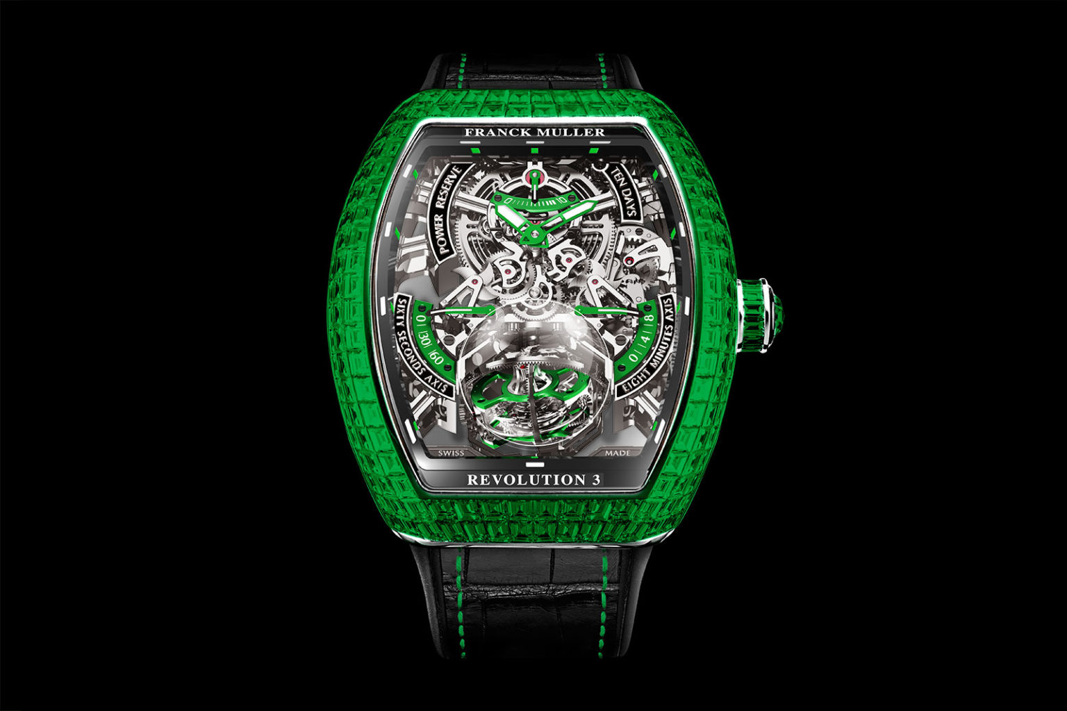 Franck Muller Unveils the Fully Gem-Set Vanguard Revolution 3 ...