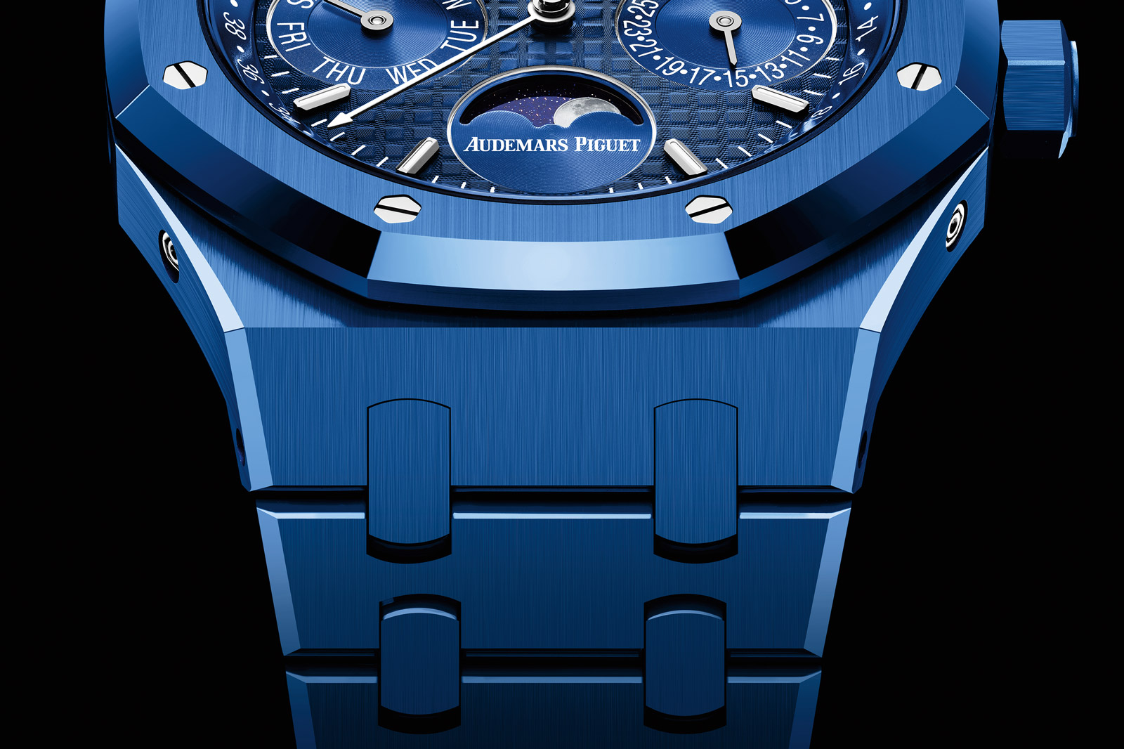 Audemars Piguet Royal Oak 26579CS Perpetual Calendar Blue Ceramic