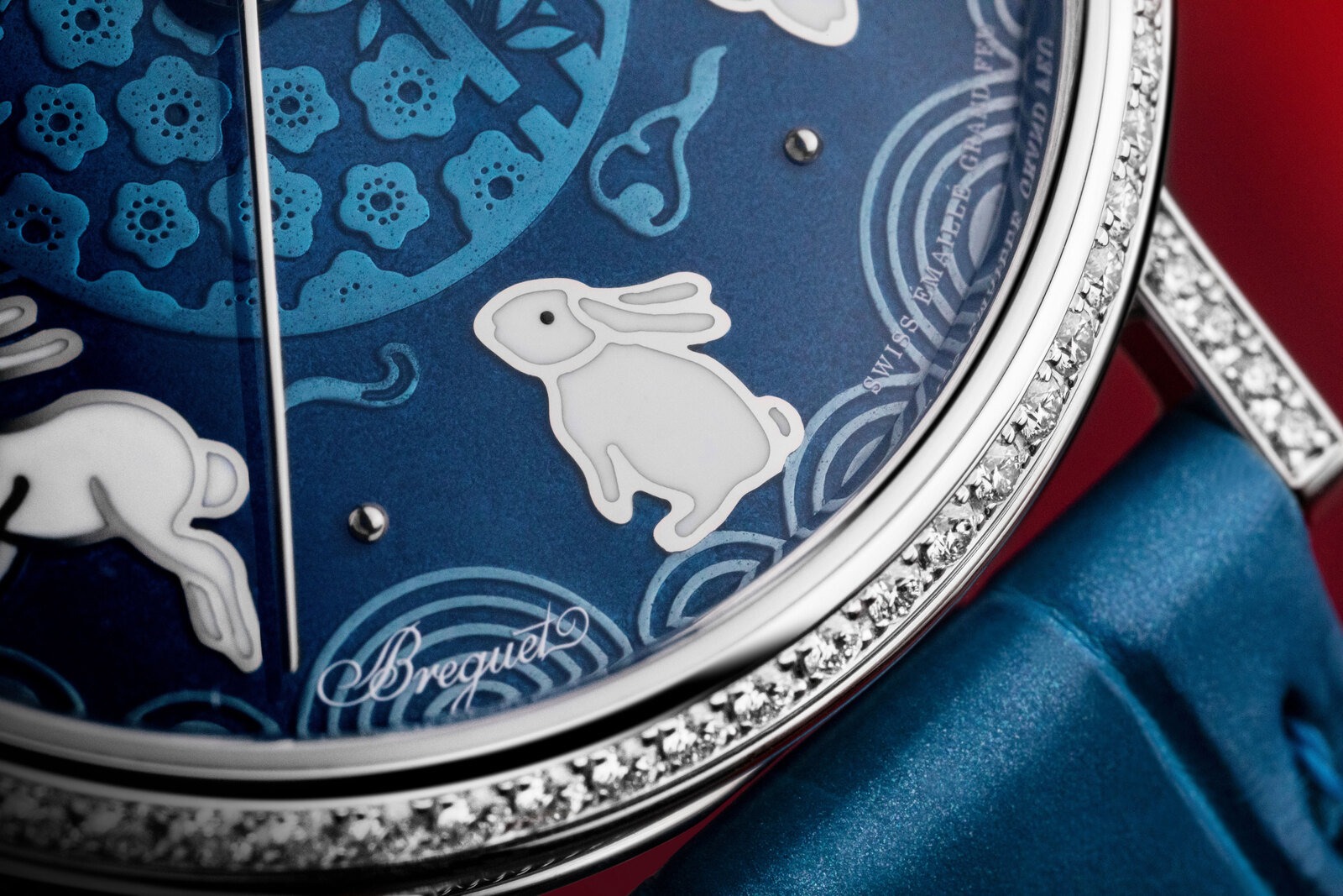 Rabbit With A Watch On The Background Of The Old Clock. Free Image and  Photograph 202417315.