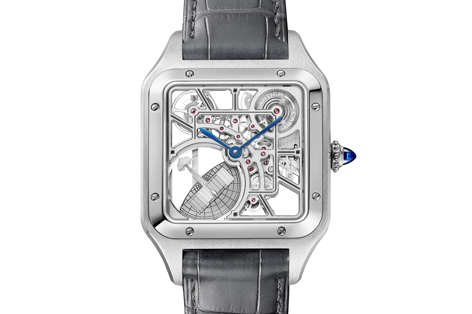 Cartier Introduces the SantosDumont Skeleton MicroRotor SJX Watches