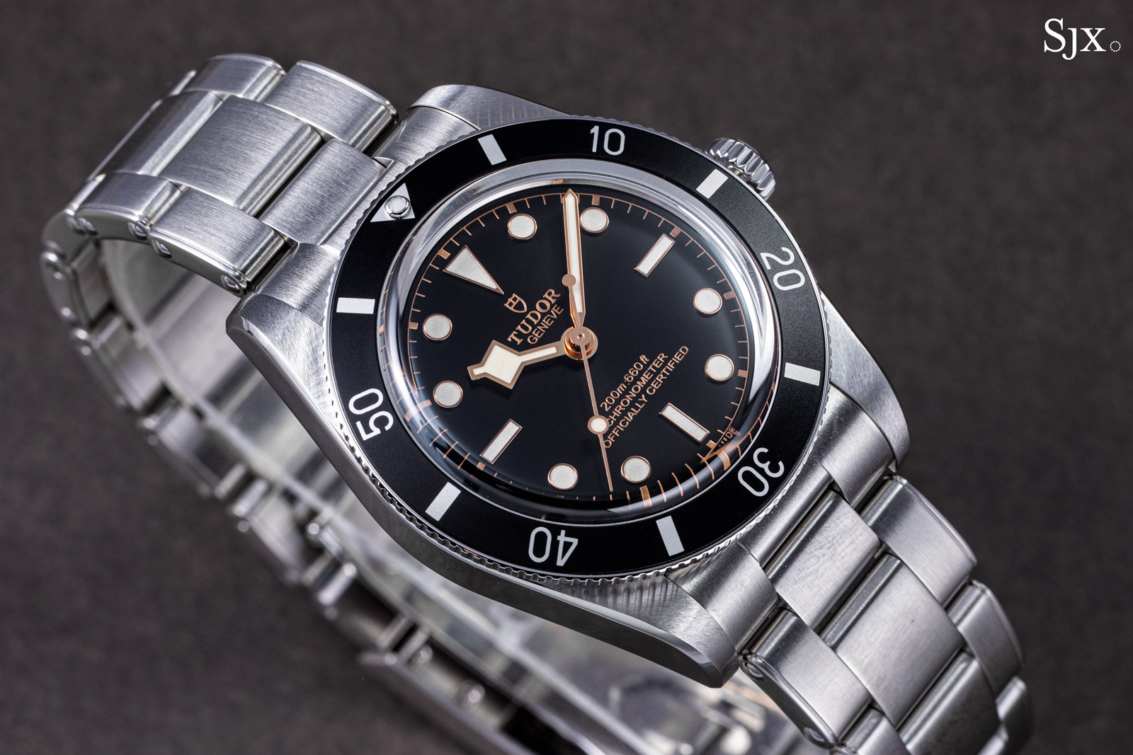 Tudor black discount bay in house