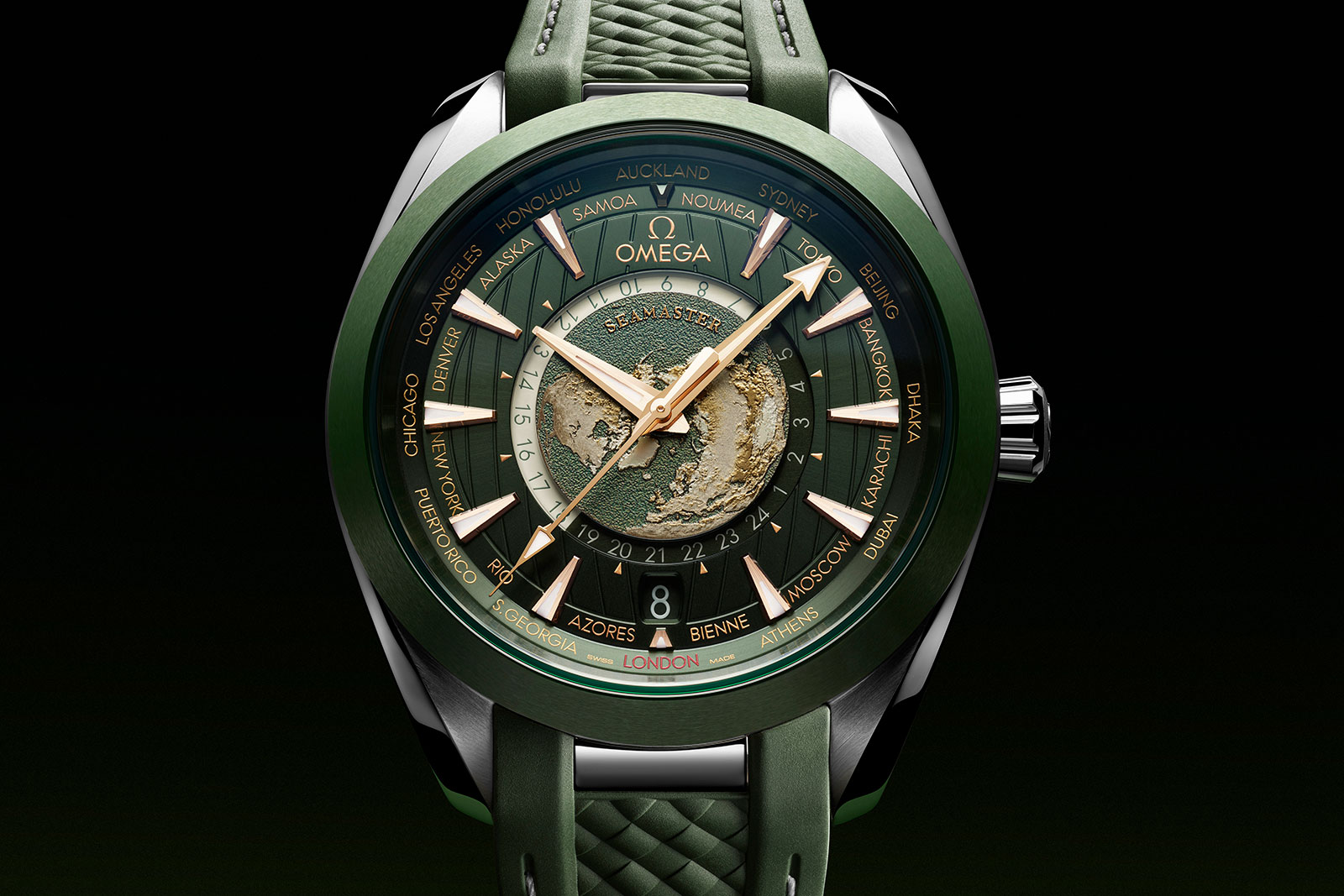 Omega Debuts New Models of the Seamaster Aqua Terra Worldtimer