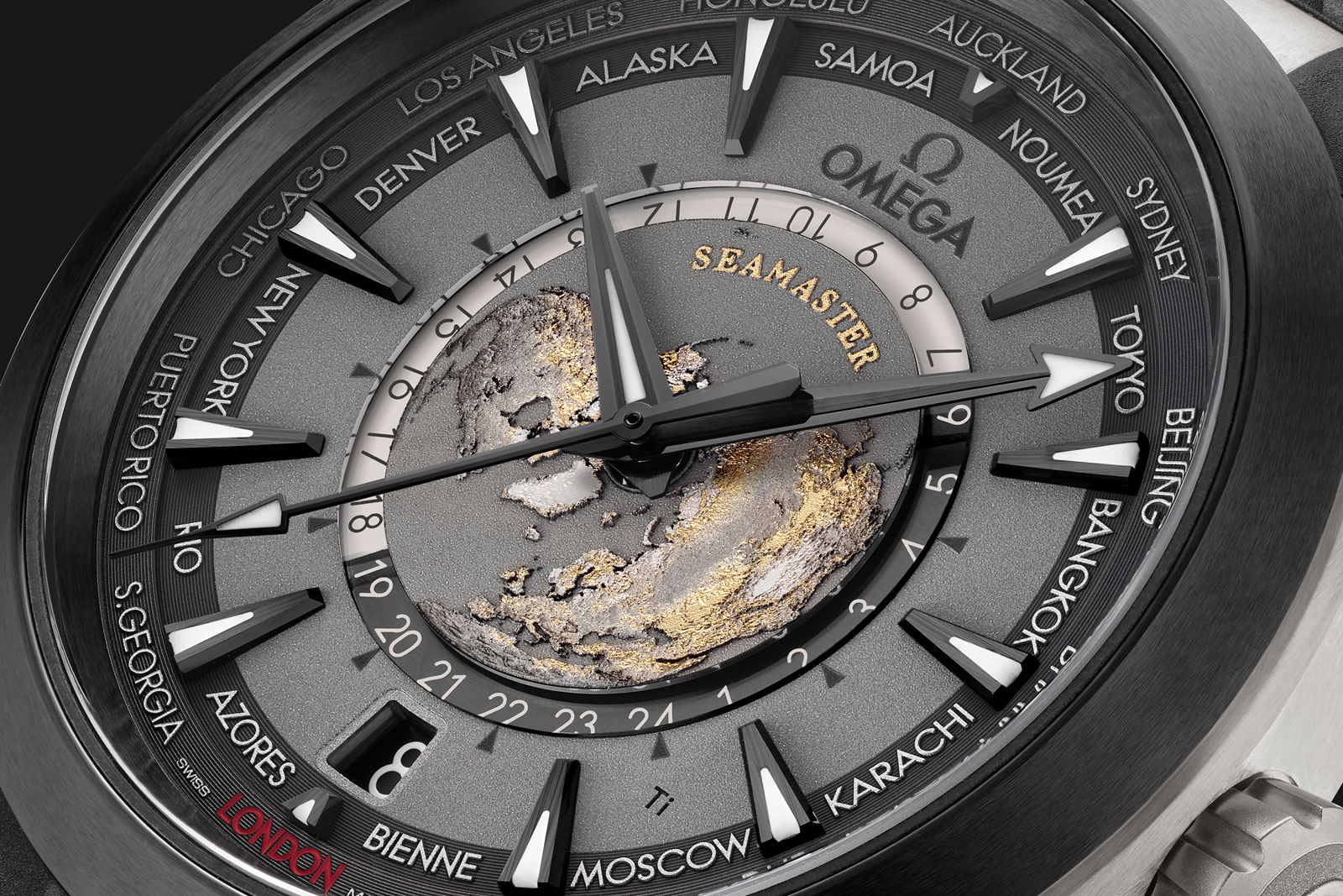 Omega world time on sale watch