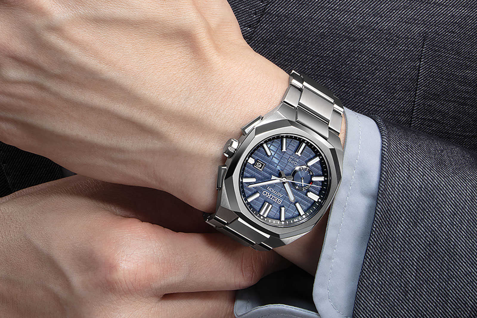 Seiko astron gps solar clearance titanium