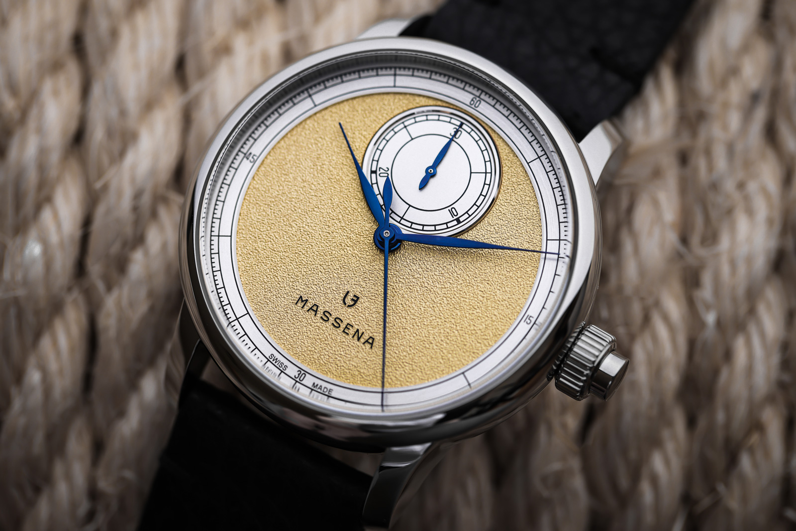 Presenting Louis Erard's Le Chronographe Monopoussoir x Massena LAB