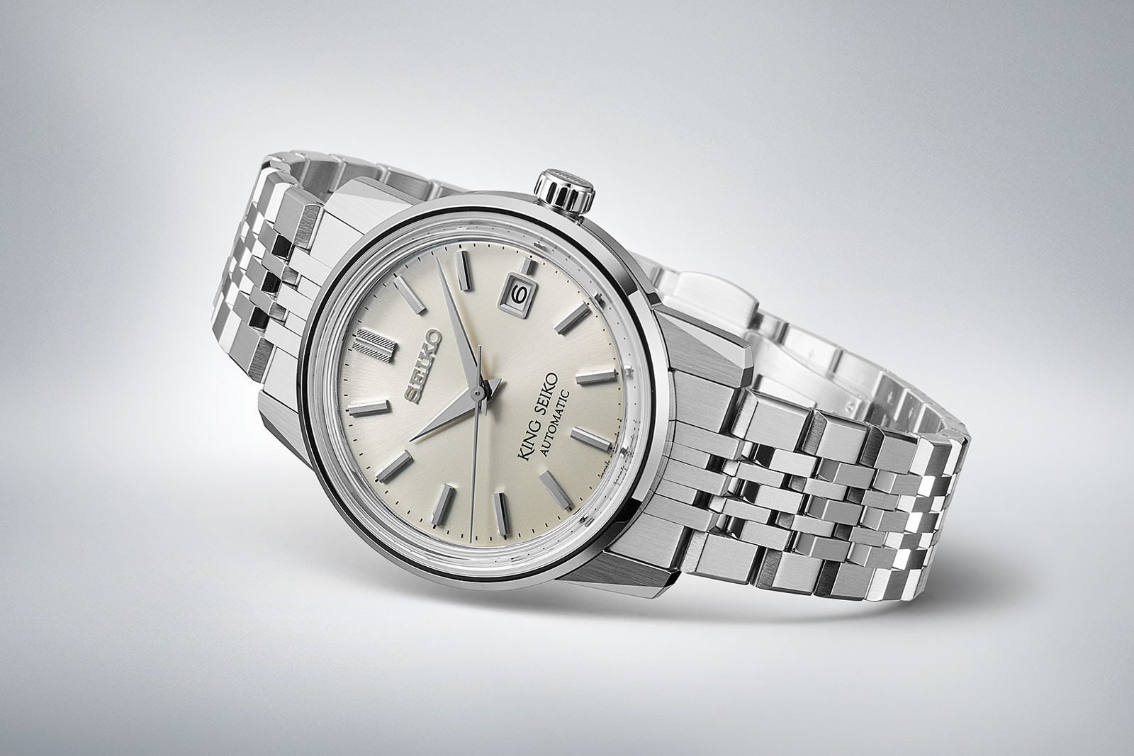 Seiko on sale silver dial