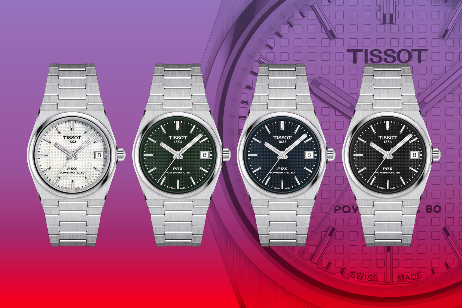 Tissot PRX, Watch Collection
