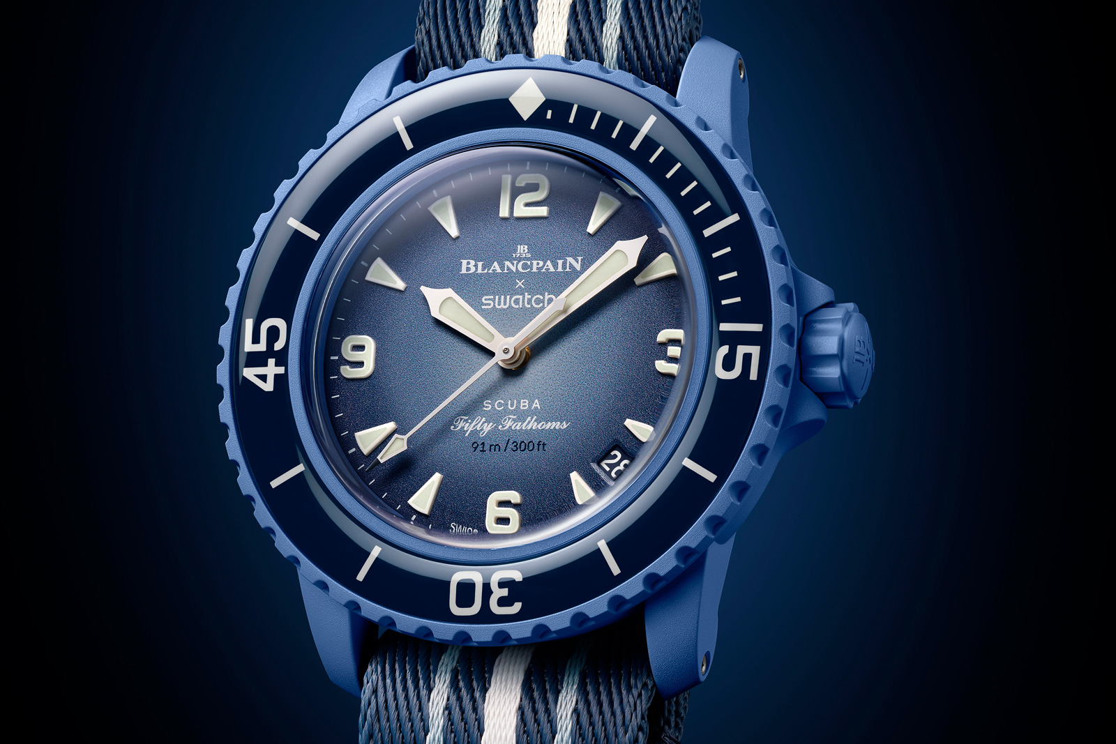 Blancpain and Swatch Team Up on the $400 Bioceramic Scuba